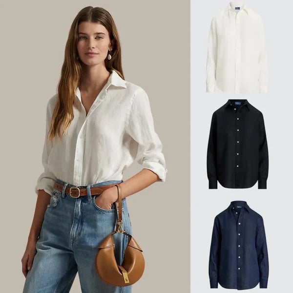 ACHETEZ 1, RECEVEZ 3 ! CHEMISE EN LIN CLASSIQUE