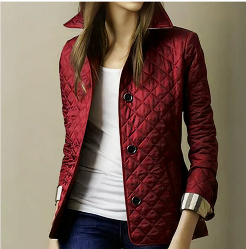 Veste Femme Evelyn en Coton Premium à Finition Soignée