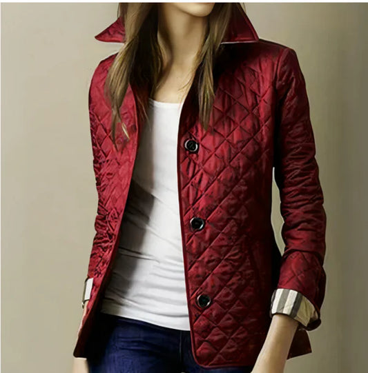 Veste Femme Evelyn en Coton Premium à Finition Soignée